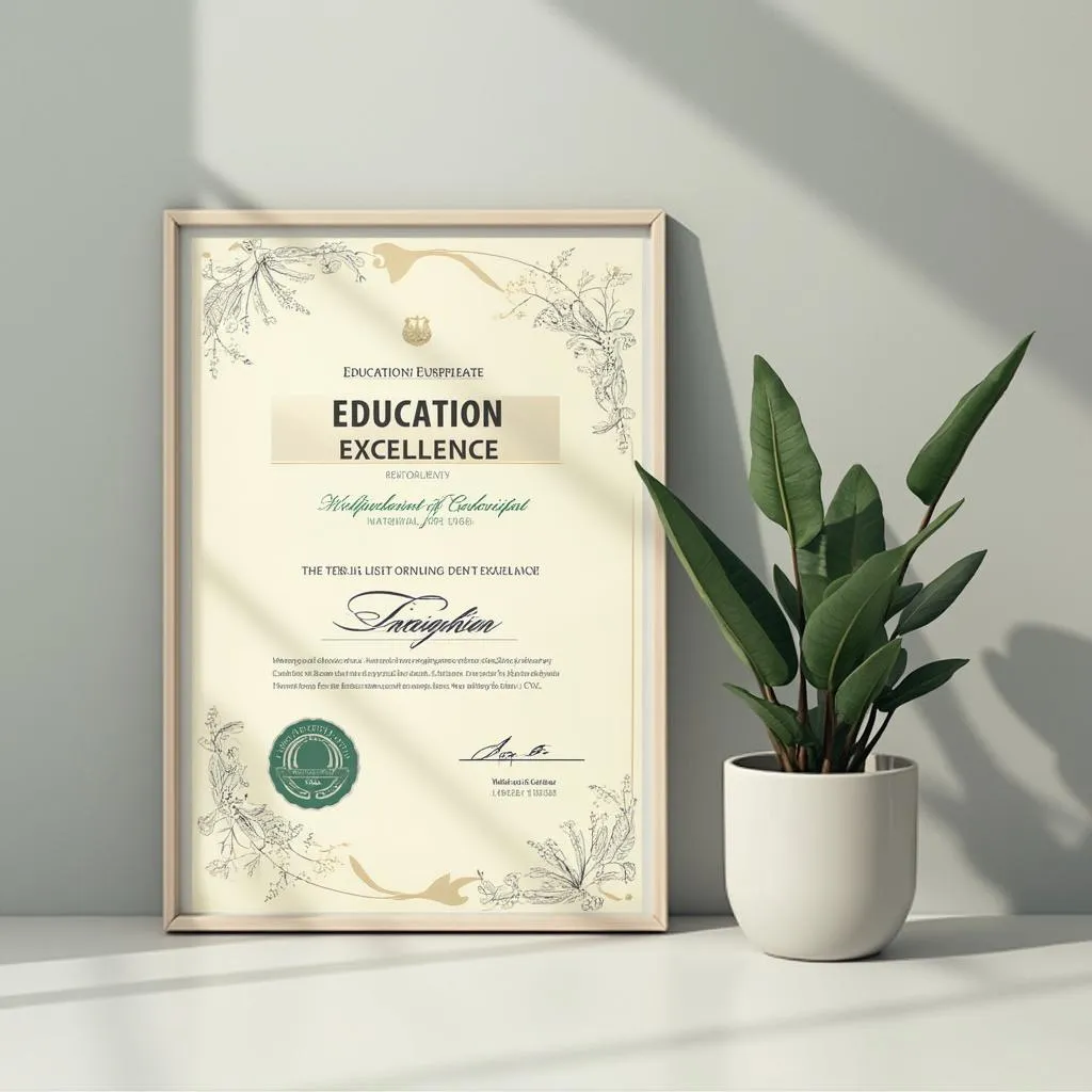 Educational Excellence Recognition